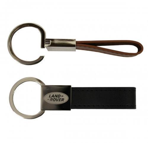 Branded Luxury Leather Loop Keyrings